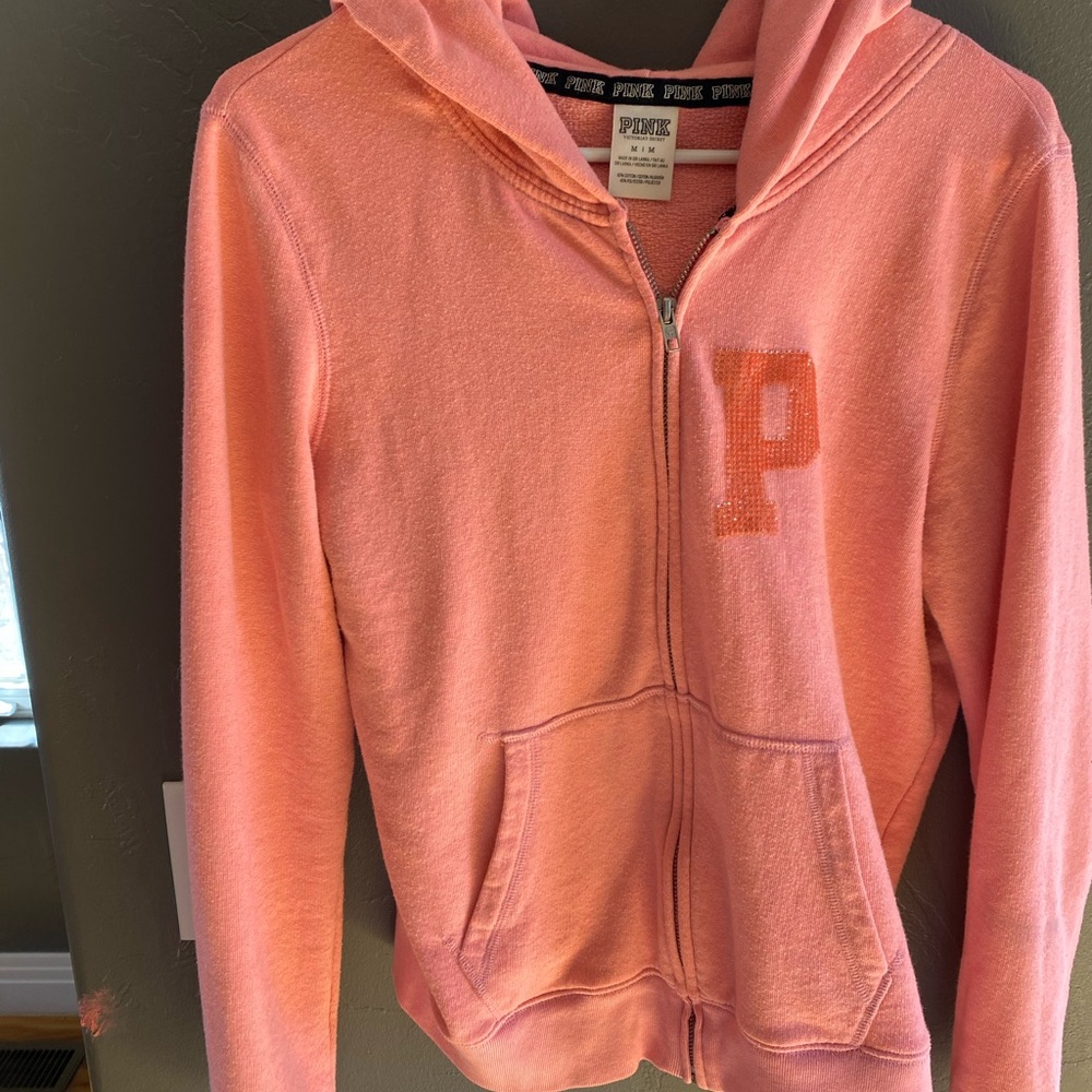 Pink Full-zip Jacket